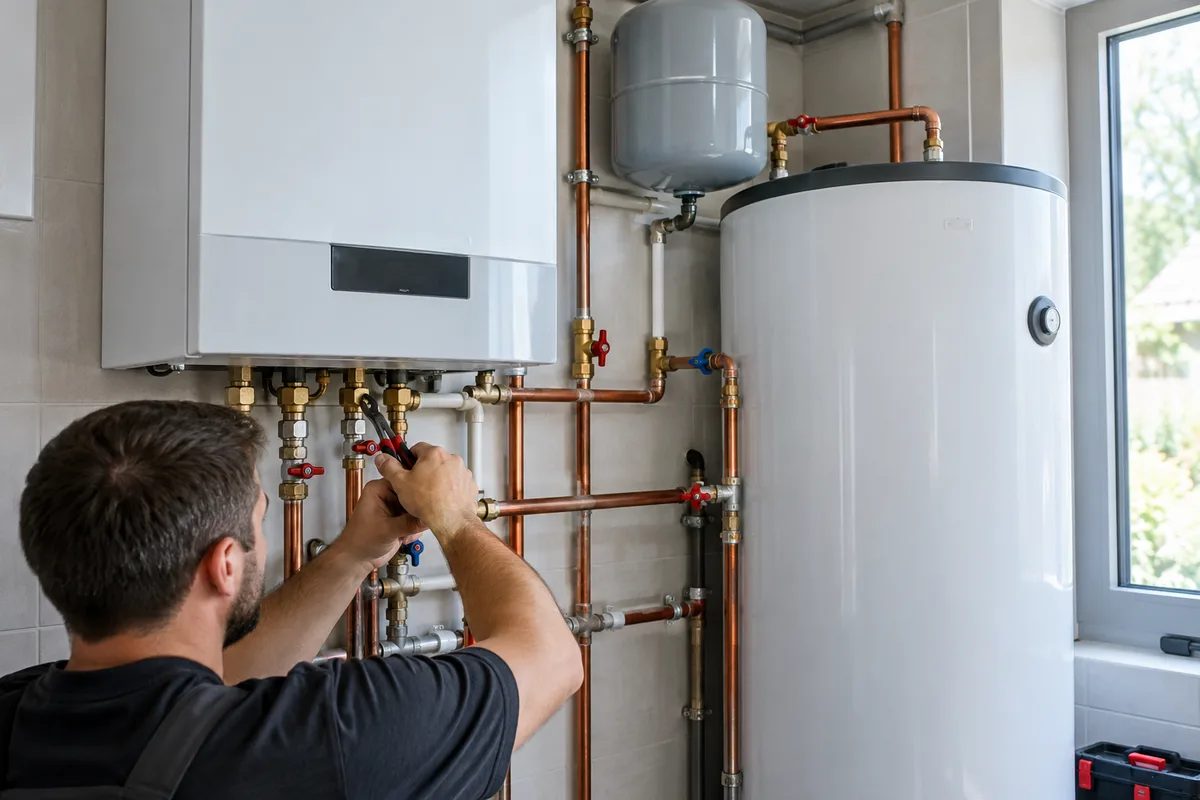 Подключение бойлера к котлу Vaillant